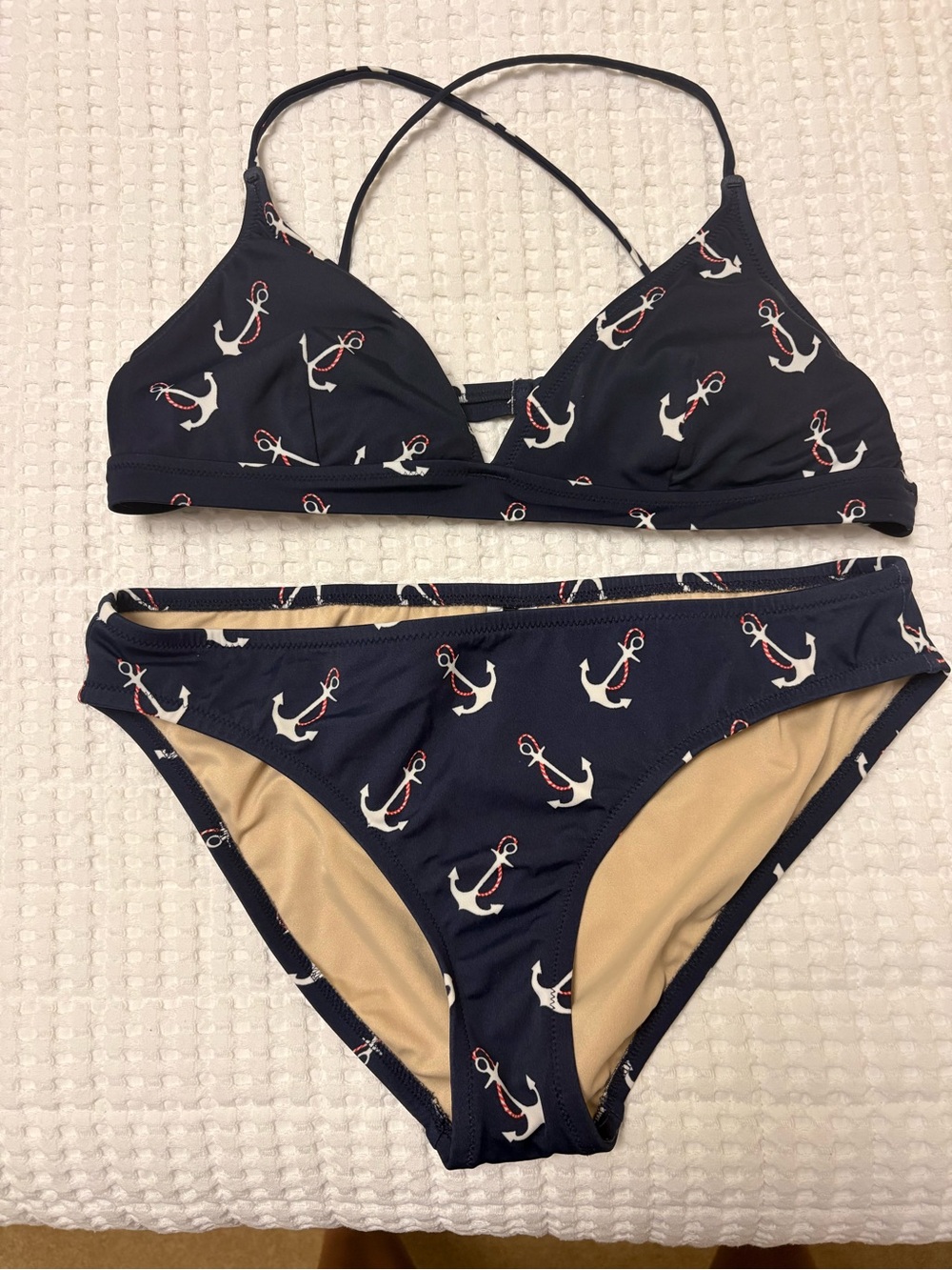 NEVER WORN Jcrew Anchor Bikini